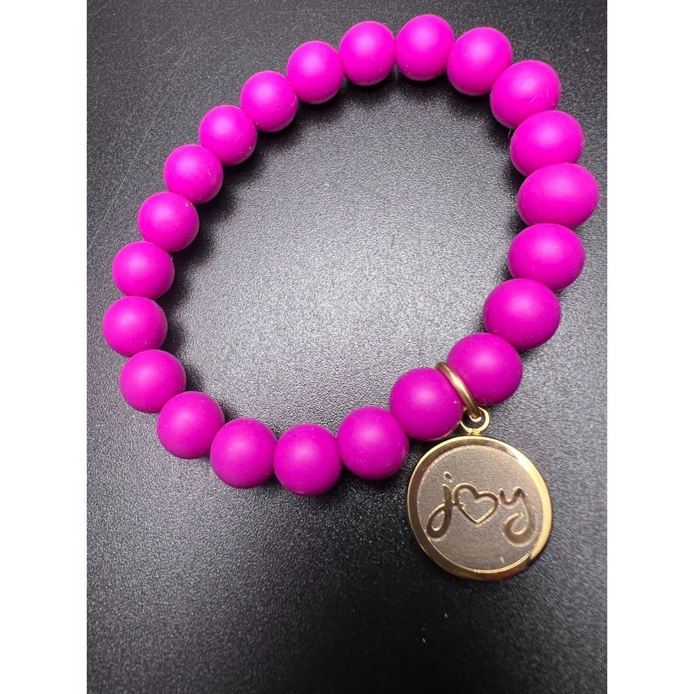 Rustic Cuff Silicone Stretch Bracelet - image 2